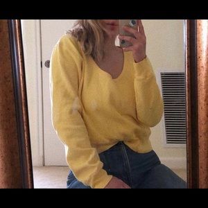 yellow MODA sweater